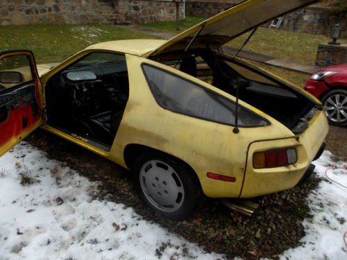 1979 porsche 928 with additional parts car which is a euro model