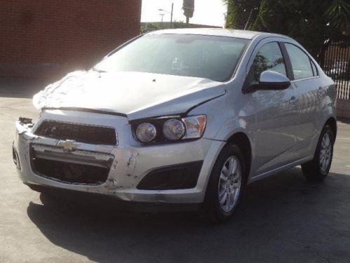 2013 chevrolet sonic lt (clean title) damaged rebuilder inop!! priced to sell!!