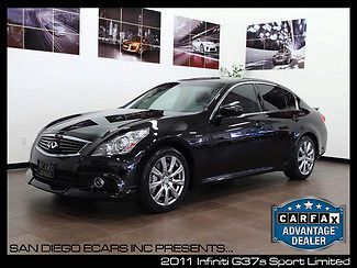 2011 infiniti g37 sport limited edition navigation bluetooth off lease nice car!