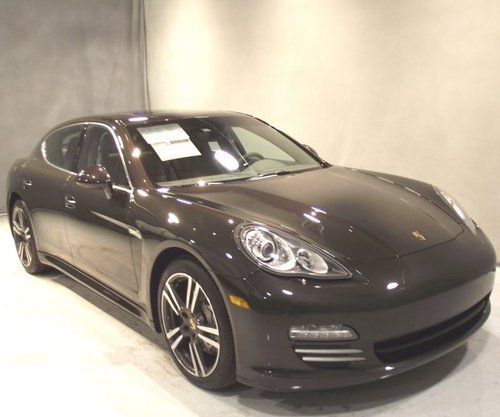 Certified 2012 12 porsche panamera 4s awd grey/grey 6k miles 1 owner cleancarfax
