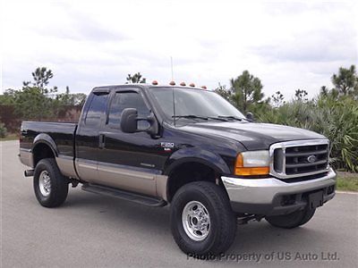 2000 ford f350 lariat 7.3l powerstroke diesel 4x4 srw banks power lifted leather