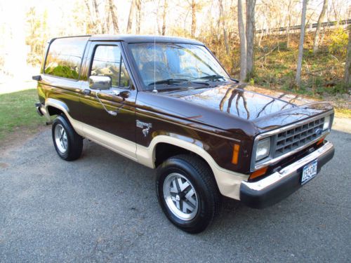 1986 bronco ii 4x4 **only 73k actual miles!**1-owner v6 auto overdrive