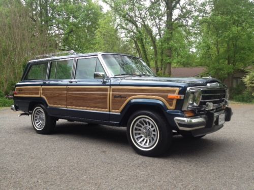 1989 jeep grand wagoneer super clean &amp; pampered