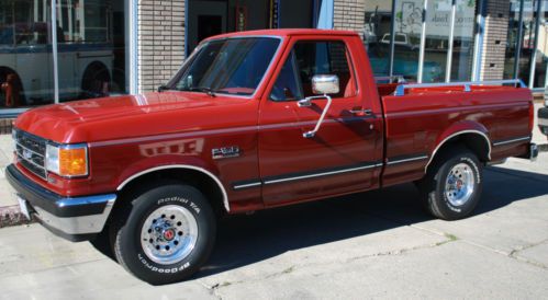 1991 ford f-150 xlt lariat v8 shortbed 24k miles best you will ever find look