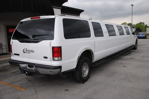 Find used LIMO LIMOUSINE FORD EXCURSION WHITE 2000 STRETCH ...