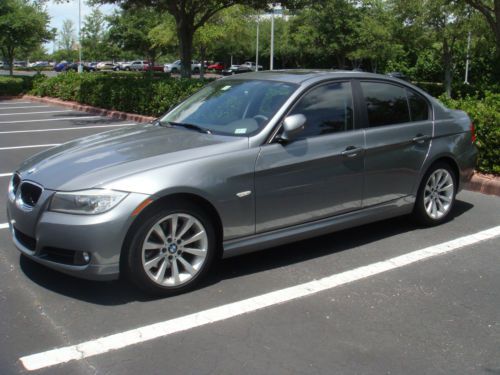 2011 bmw 328i space gray 24,100 miles one year remaining on factory warranty