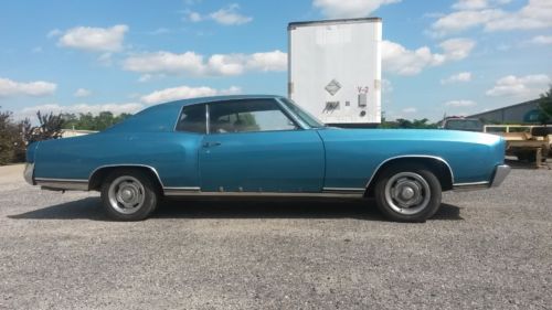 1971 71 monte carlo 350 buckets &amp; console 402 bb automatic daily driver