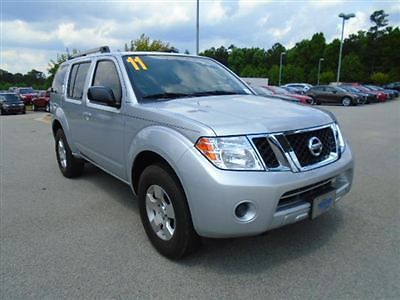 2wd 4dr v6 silver nissan pathfinder silver low miles suv automatic gasoline 4.0l