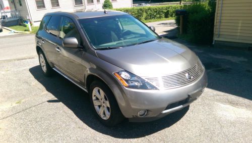 2006 nissan murano sl sport utility 4-door v6 3.5l gray awd suv *one of a kind*