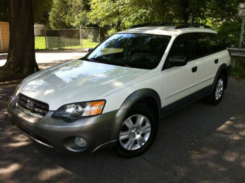 2005 subaru outback i wagon  2.5l-2 owners-excellent condition-no reserve-warran