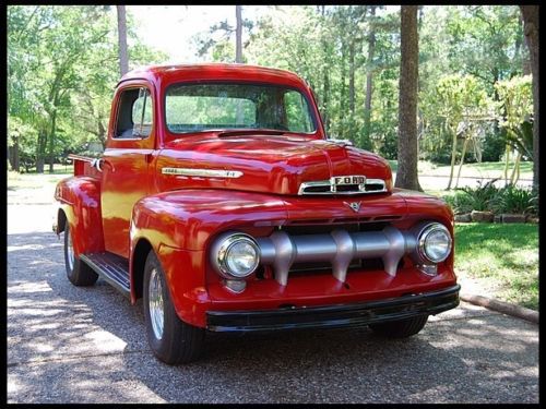 1951 ford f-1 truck with original f1 v-8 flathead- zero miles on frame-off