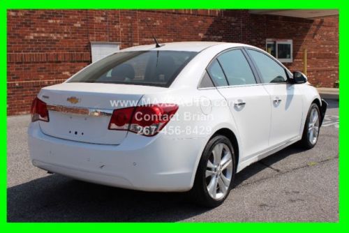 2012 chevrolet cruze ltz leather salvage rebuildable heated seats 18in alloy