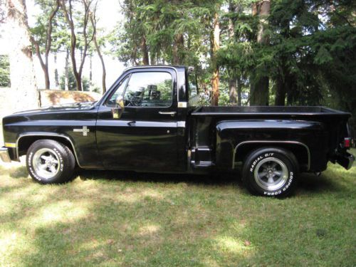 1986 chevrolet c-10 silverado short box stepside truck