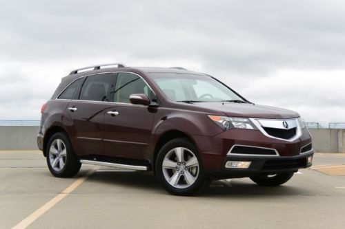 $52k msrp 13 mdx tech navi sunroof leather camera awd 3rd row extras 1 owner