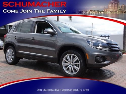 2012 vw tiguan   auto se warranty clean carafax 1 owner  export available