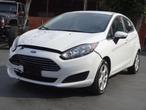 2014 ford fiesta se damaged salvage rebuilder repairable fixable runs! l@@k!!