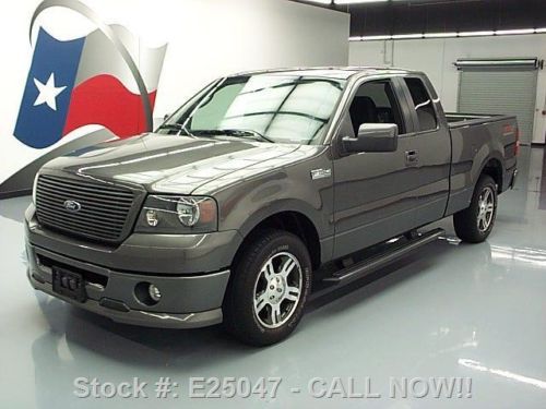 2008 ford f-150 fx2 sport supercab auto side steps 53k texas direct auto