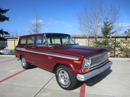 1978 jeep cherokee 109k original miles nice!  very solid very original