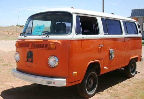 1973 vw bus no rust "doobie no reserve!!!