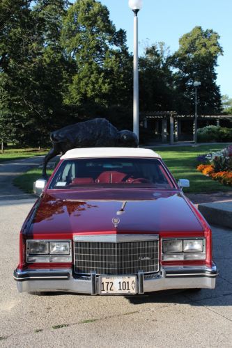 1984 eldorado convertable - $14900 (chicago)