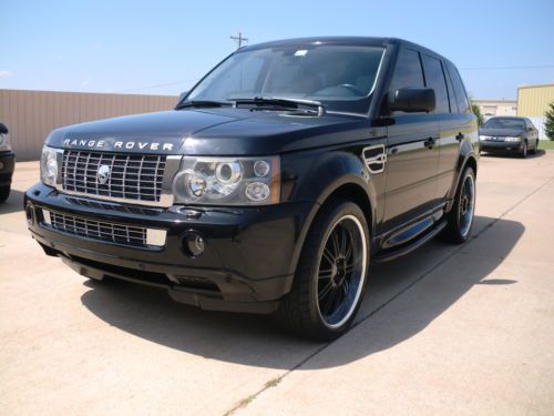 2007 range rover sport supercharged, fully loaded, strut grill,custom 22&#034; wheels