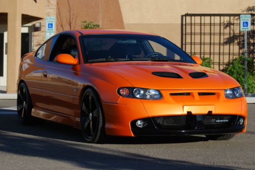 2006 pontiac gto hsv, arancio borealis custom high end car 6.6l v8