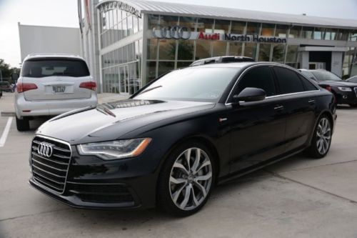 2014 audi a6 3.0t prestige led sport pack certified