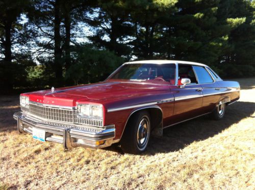 1975 buick electra custom sedan 4-door 7.5l classic car