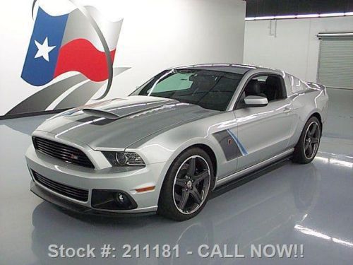 2014 ford mustang gt roush rs3 stage 3 5.0 6-spd nav 2k texas direct auto