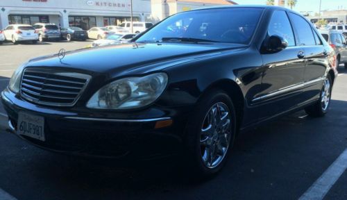 2003 mercedes-benz s500 &#034;frank cullotta&#034; personal driver