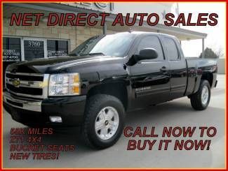 09 chevy extended cab 4wd bucket seats 55k miles leveled net direct auto texas