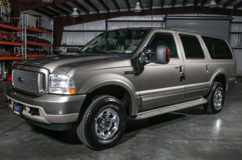 2003 ford excursion limited 4wd 7.3l power stroke turbo diesel