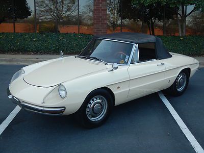 1968 alfa romeo 1750 spider veloce true one owner southern car