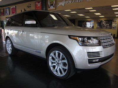 2013 land rover range rover hse fully loaded luxor metallic