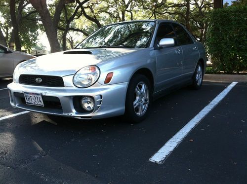 2002 subaru impreza wrx sedan - manual 5spd