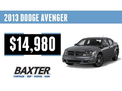 New dodge avengers starting at $14,980 (reg. price $19,990).  see details below