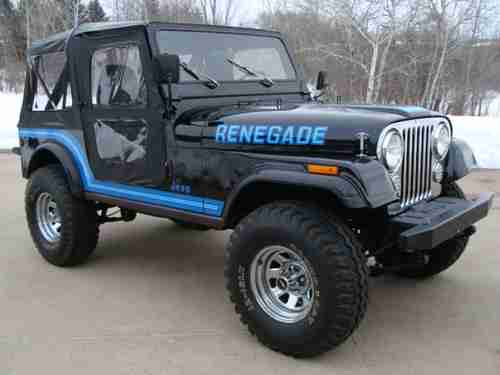 Sell used 1984 Jeep CJ7 Renegade 4x4 Time Capsule NO ... Sell used 1984 Jeep CJ7 Renegade 4x4 Time Capsule NO ...