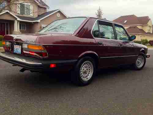Sell used 1985 BMW 524TD Sedan Diesel excellent conditon NO RESERVE ... Sell used 1985 BMW 524TD Sedan Diesel excellent conditon NO RESERVE ...