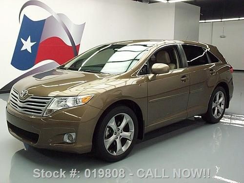 2009 toyota venza 3.5l v6 rear cam 20" wheels only 50k texas direct auto