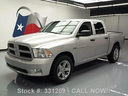 2012 dodge ram express crew hemi tow pkg 20" wheels 2k texas direct auto