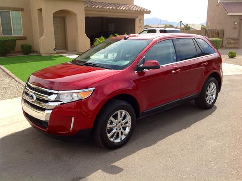 2013 ford edge limited fwd,heated leather,camera,my touch, like new, 5,000 miles