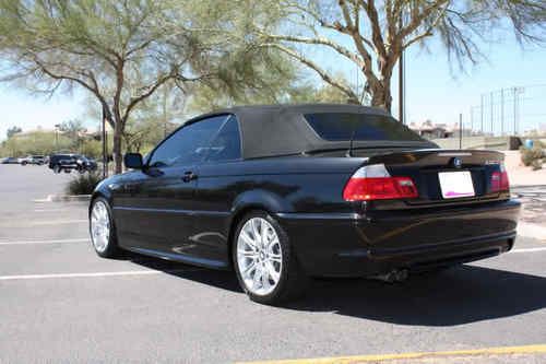 2004 bmw 330ci convertible rare zhp package - low miles