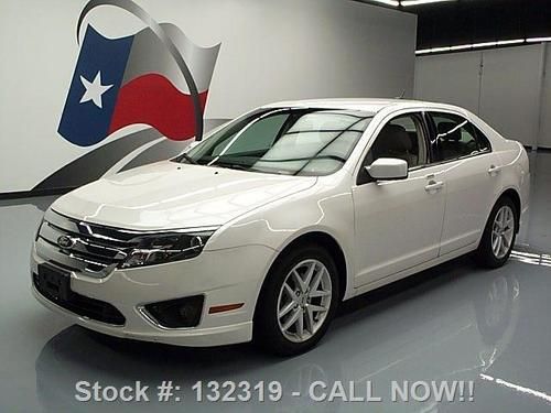 2012 ford fusion sel 3.0l v6 heated leather only 31k mi texas direct auto