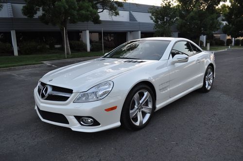 2009 mercedes benz sl550 amg styling package pdc clean carfax 1 owner low miles
