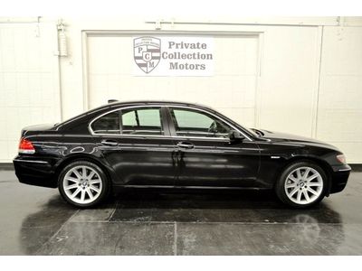 2006 750i* only 61k* lux seats* shades* loaded* blk/blk* must see