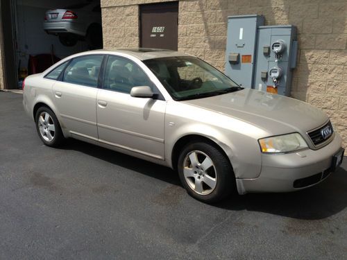 2001 audi a6 2.7t - non running - for parts only - pickup only naperville, il
