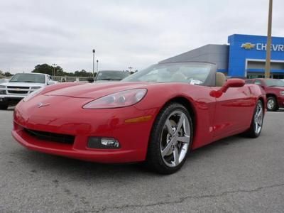 2009 chevy corvette convertible 3lt heads up display power top local trade clean
