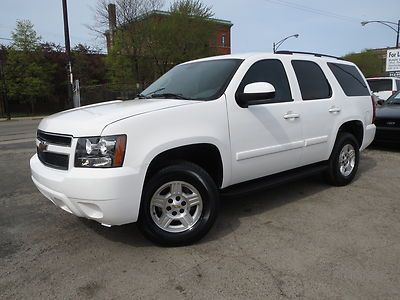 White 4x4 lt 96k hwy miles rear air boards alloy tow pkg new tires nice