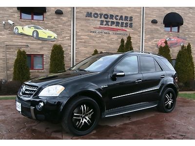 2007 mercedes-benz ml63 amg 4matic fully loaded, navigation, rear entertainment