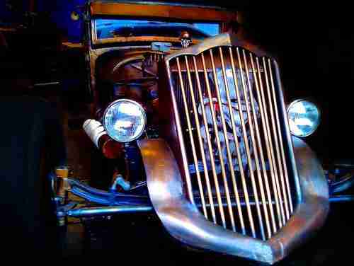 29 ford Model A Coupe,Bagged  Rat Rod, Hot rod, Street, image 4
